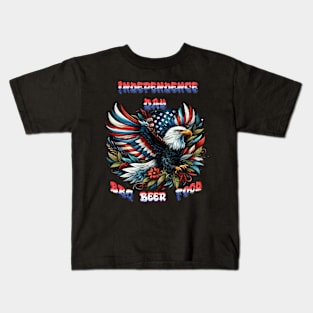 Majestic American Freedom Kids T-Shirt